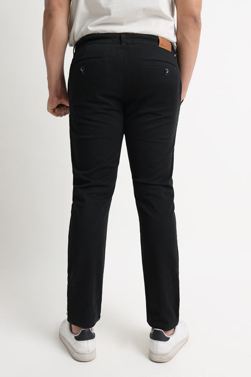 The Slim Fit Black Chino